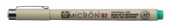 Ручка капиллярная "Pigma Micron" 0.3мм, Зеленый sela